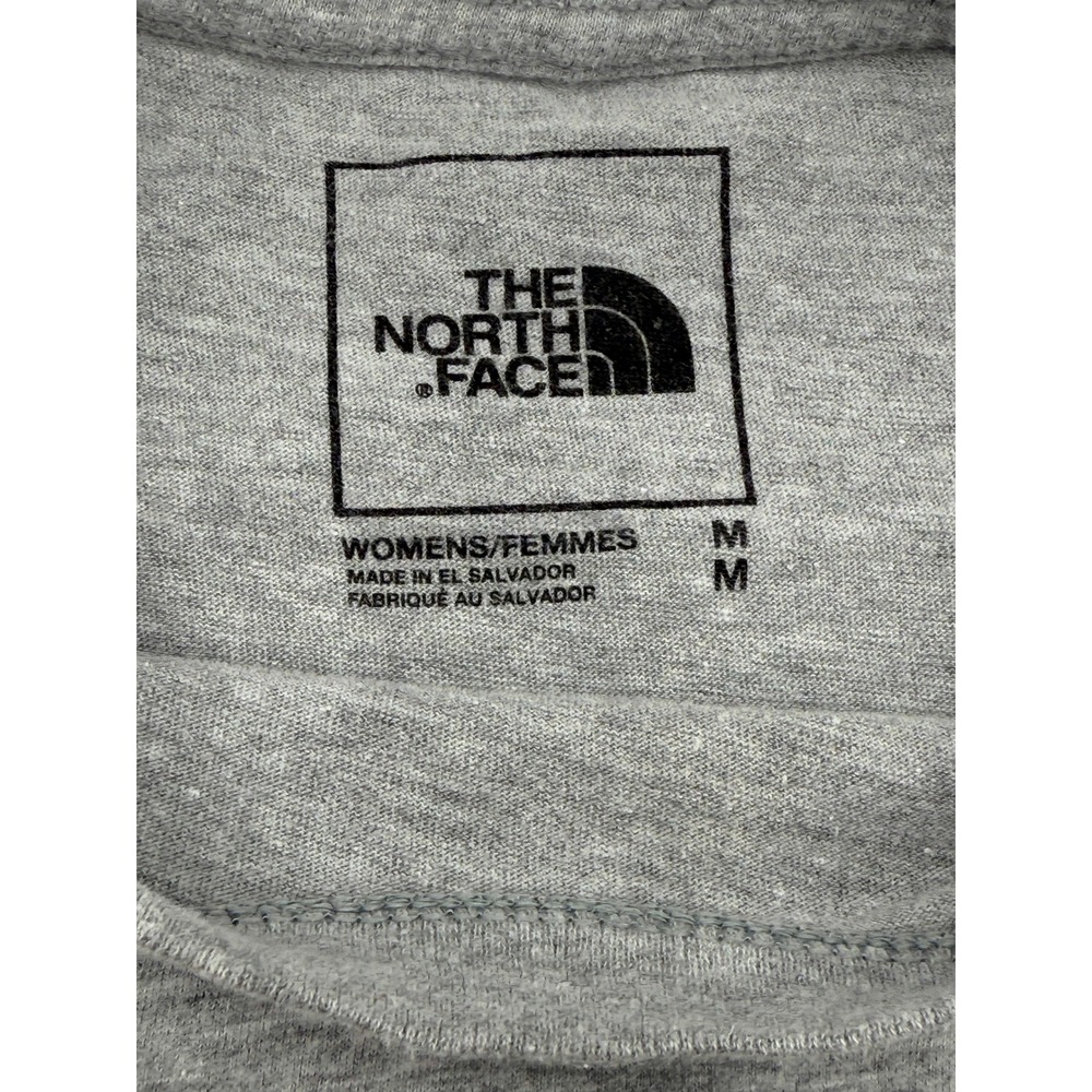 The North Face Womens Gray Short Sleeve T-Shirt Graphic‎ Tee Medium M - Picture 8 of 13